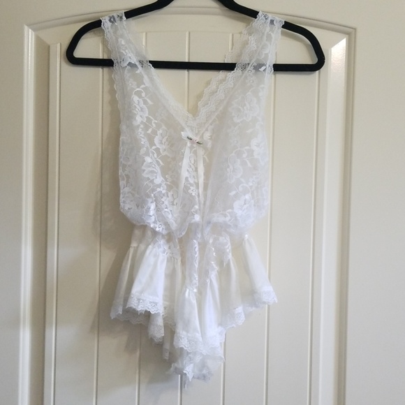 Vintage Inner Most Lace Romper - Picture 2 of 4